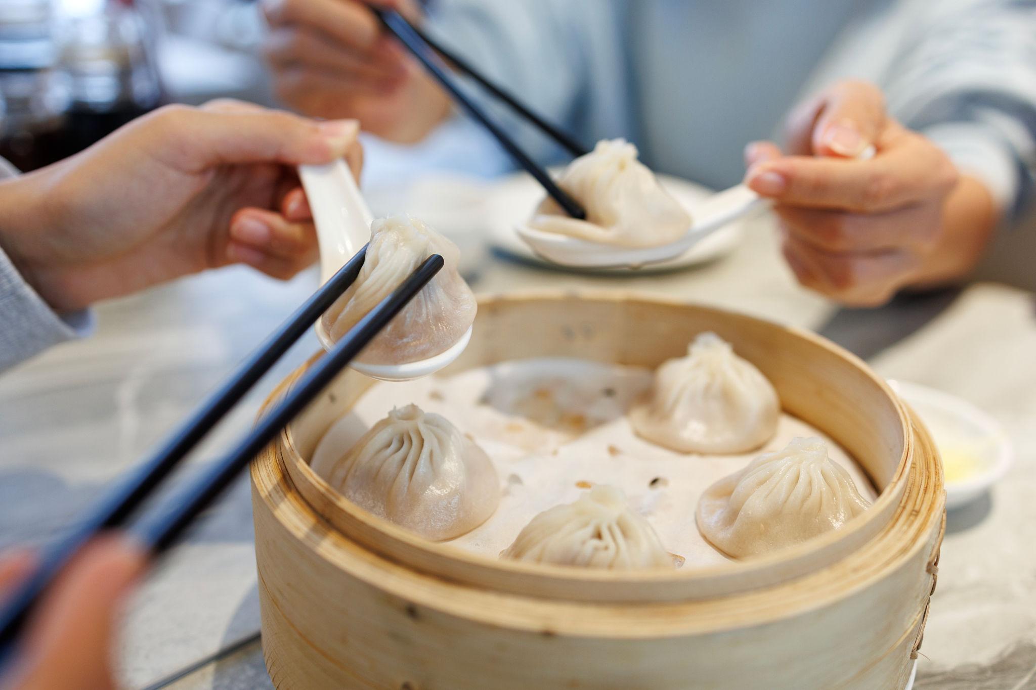 蒸したての小籠包