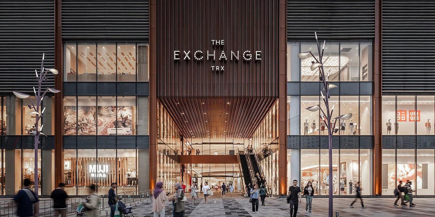 ゆったりとした通路