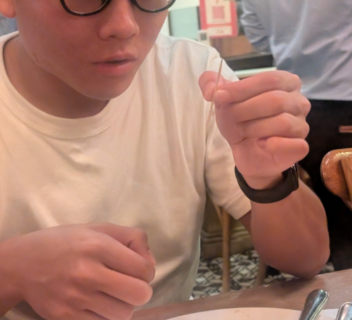 謎の緑の爪楊枝