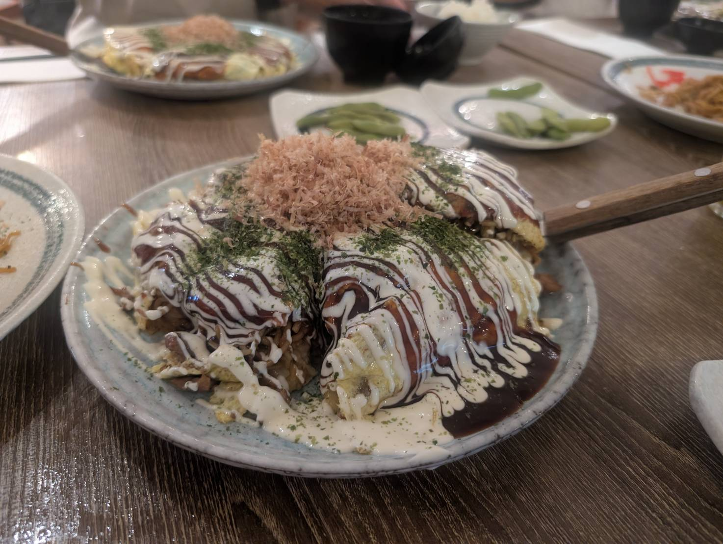 スペシャルお好み焼き