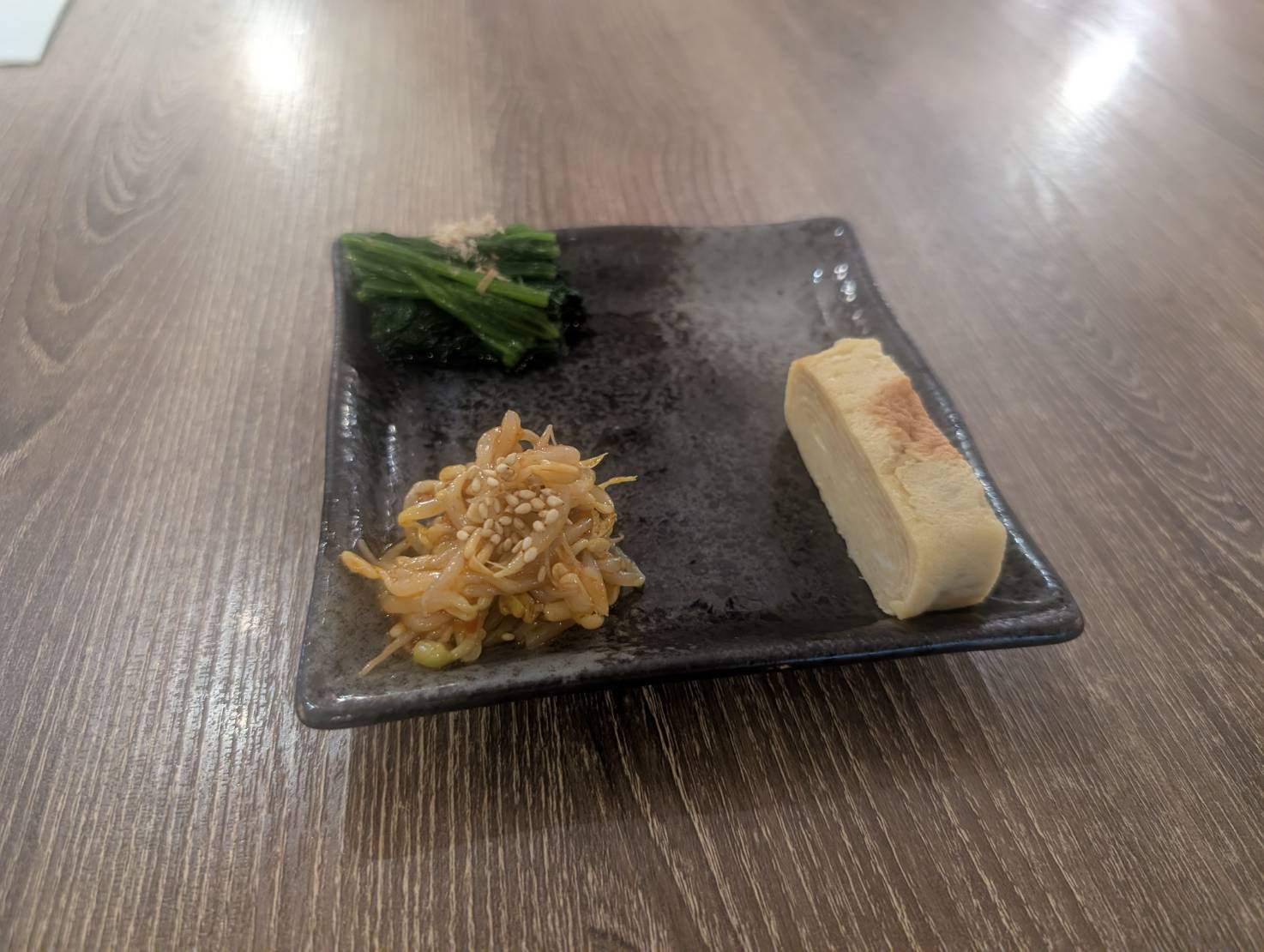 お通しの3点盛り