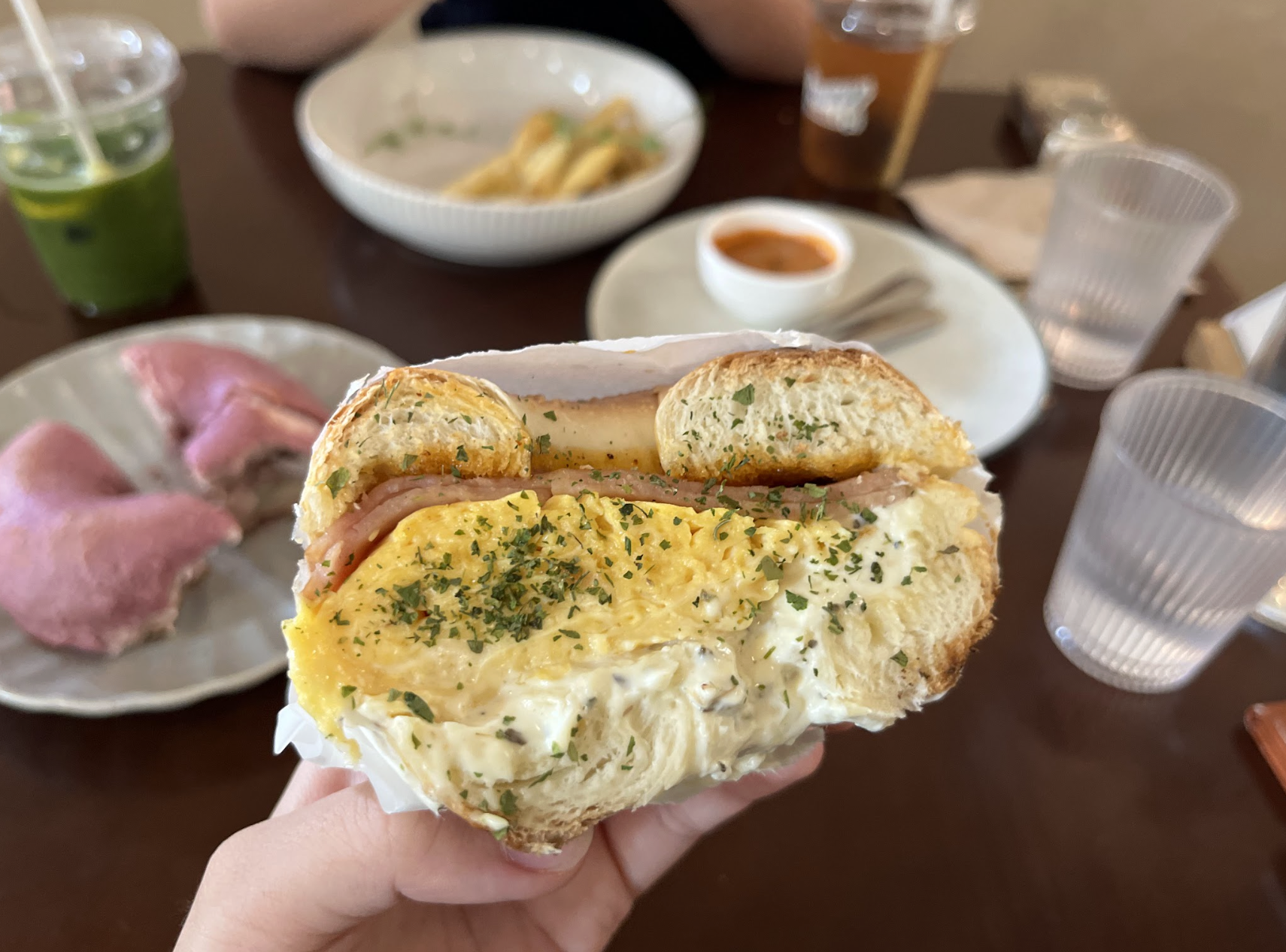 Honey Bee ベーグル全体