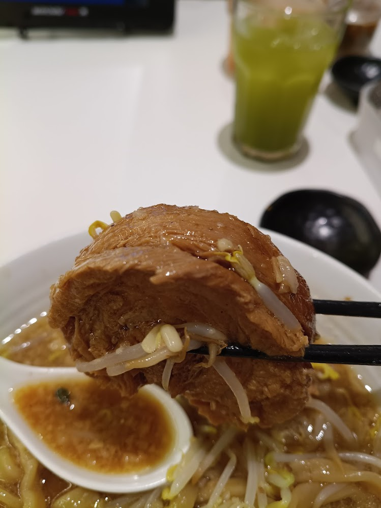 麺リフトの様子
