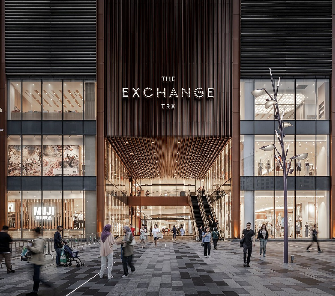 THE EXCHANGE TRXの外観