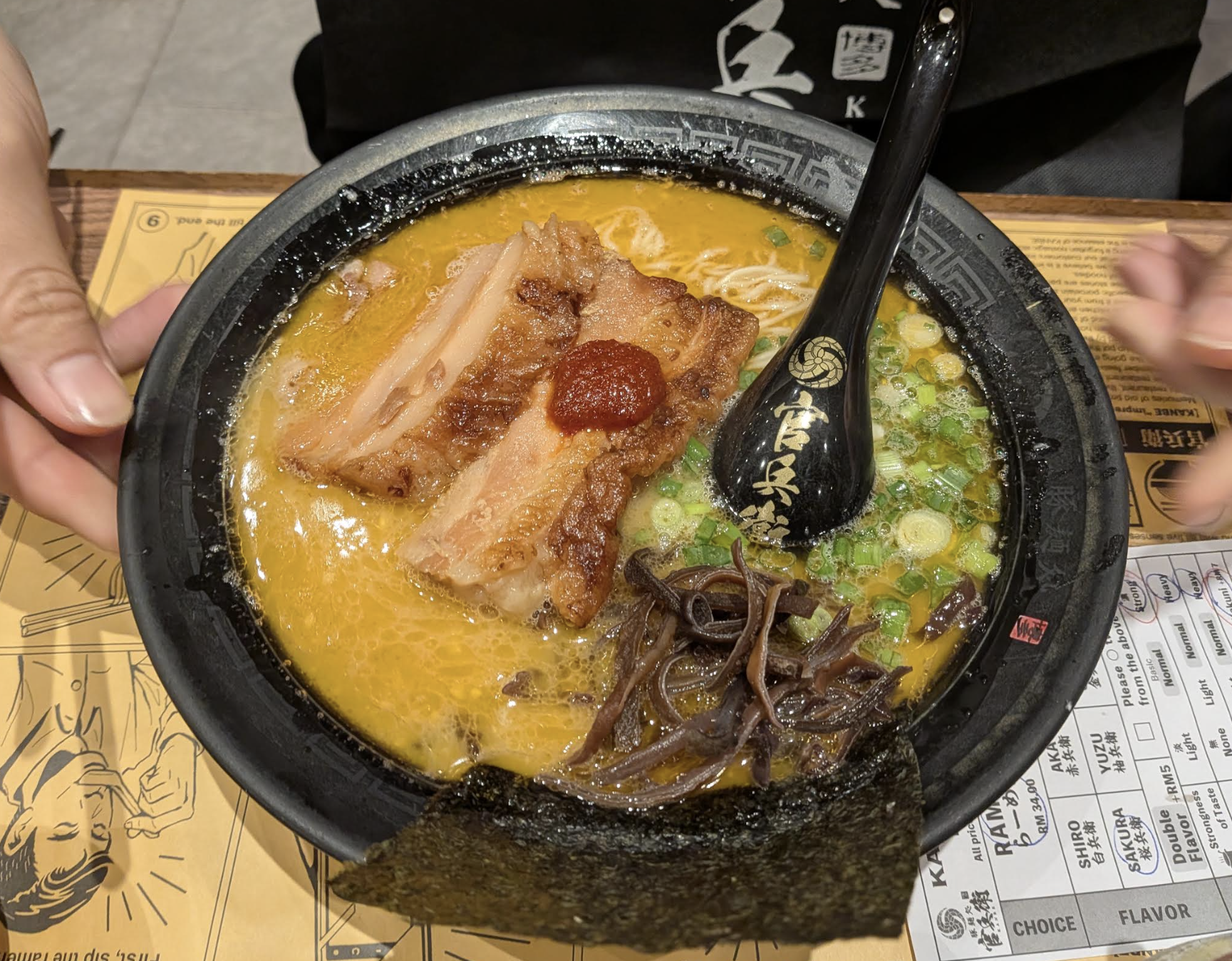 桜ラーメン 全体