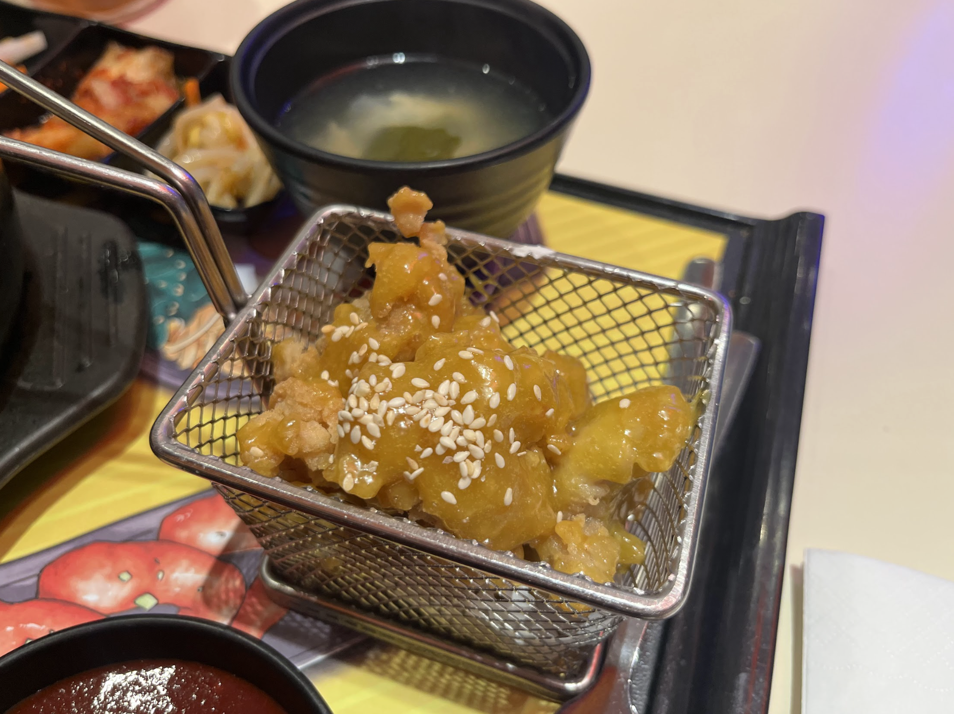 ハニーマスタードチキン