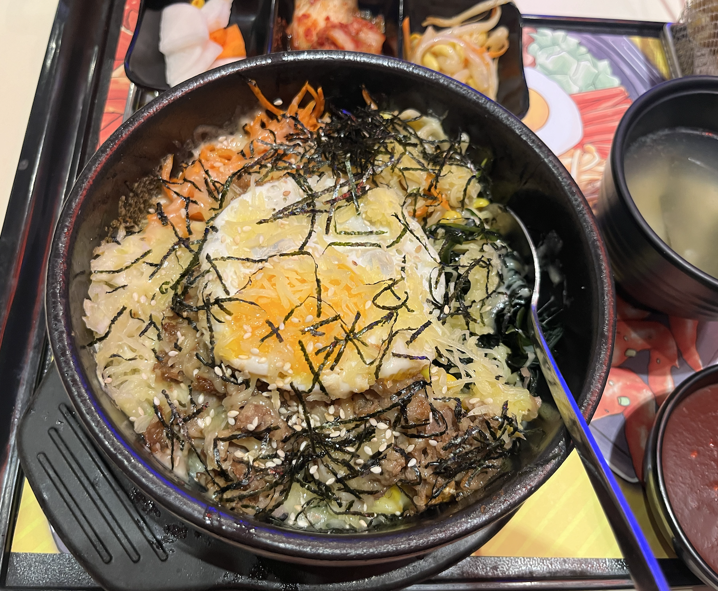とろけるチーズビビンパ