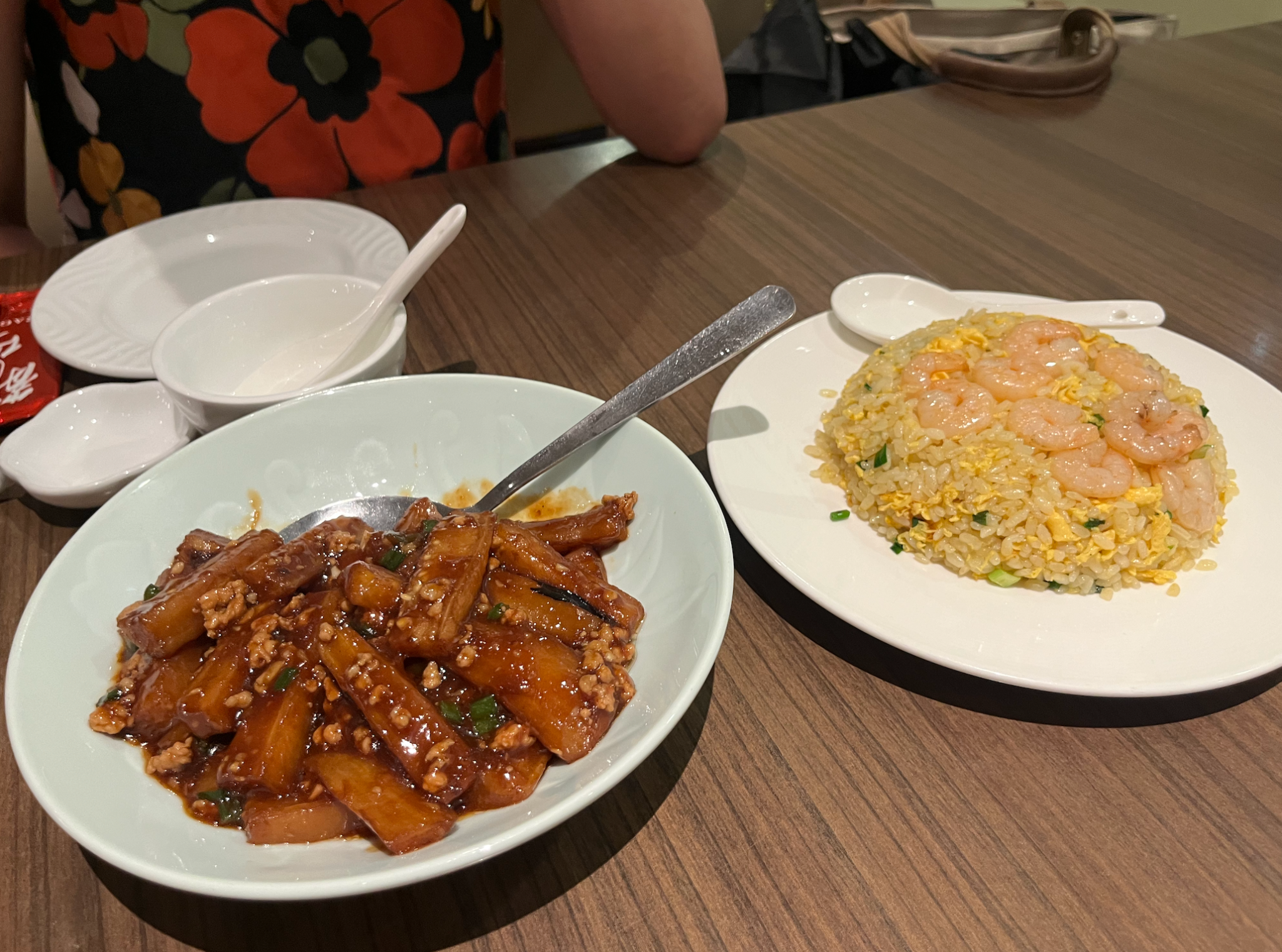 香ばしいエビチャーハン