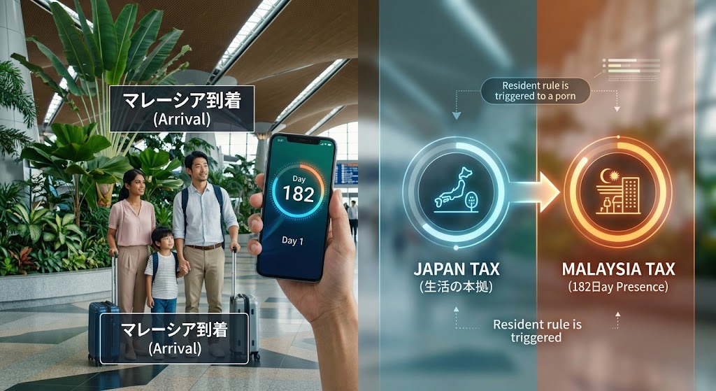 マレーシア到着後の手続き