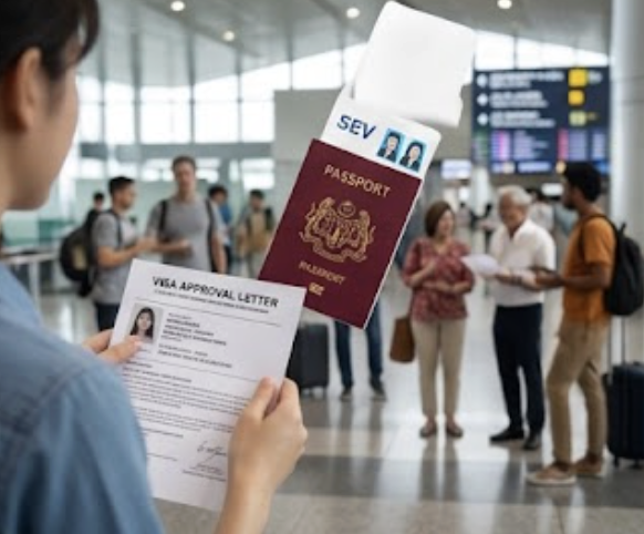 マレーシアへ渡航・空港での手続き