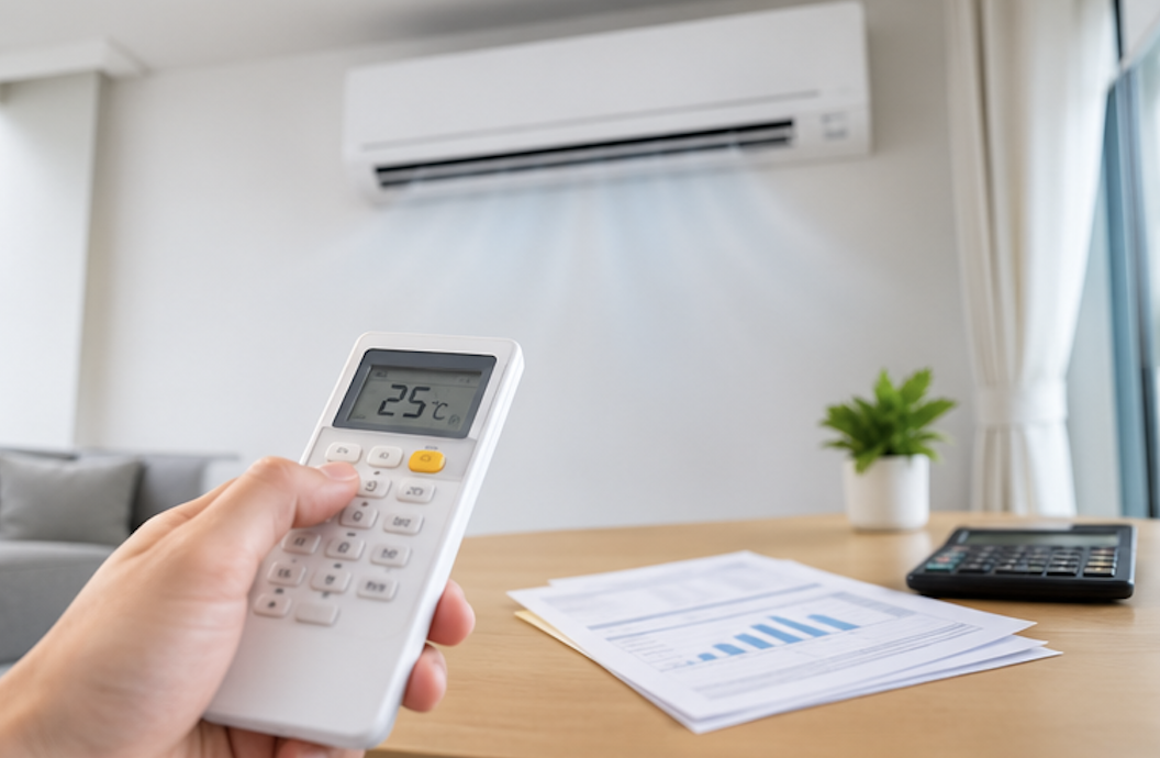 エアコンによる電気代の増加
