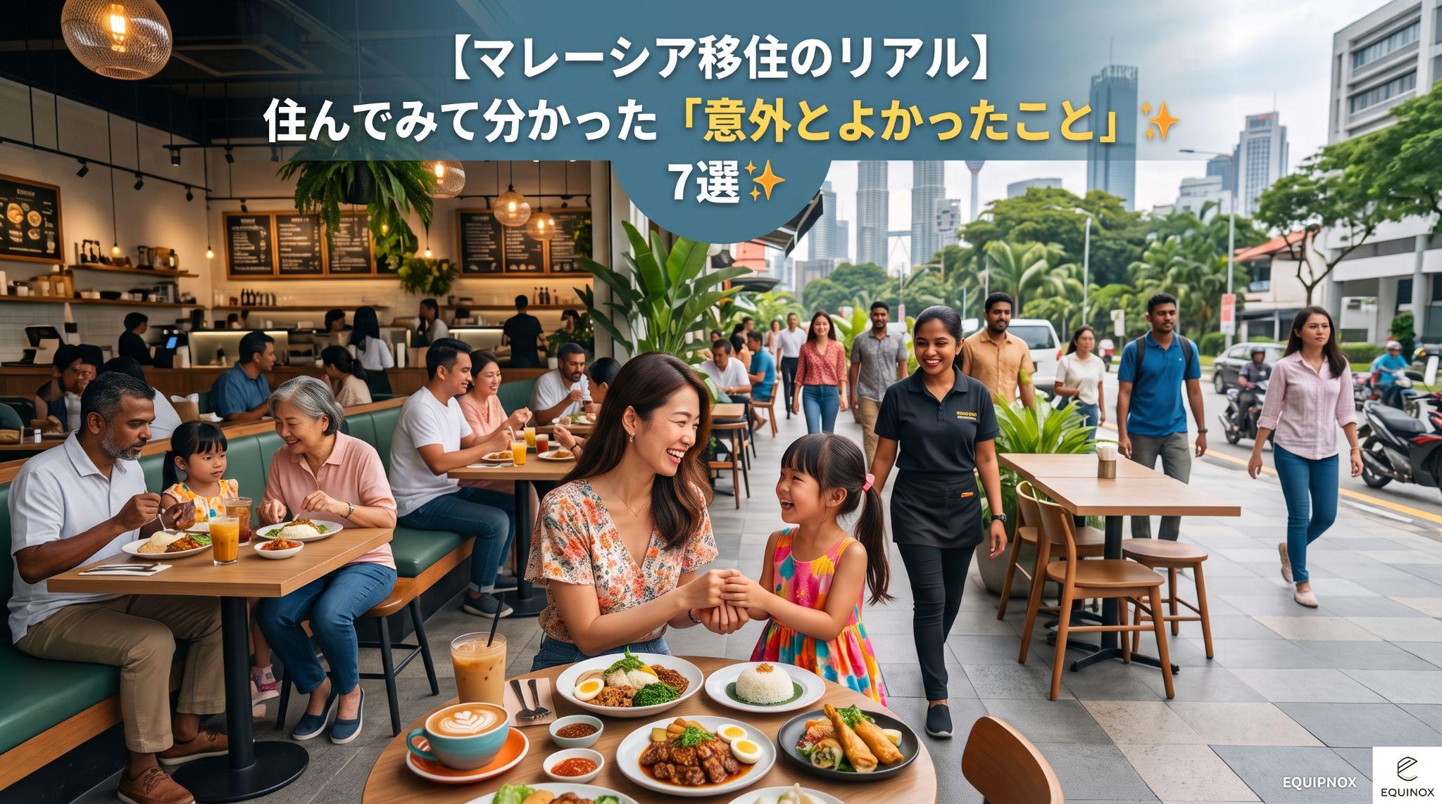 【マレーシア移住のリアル】住んでみて分かった「意外とよかったこと」7選