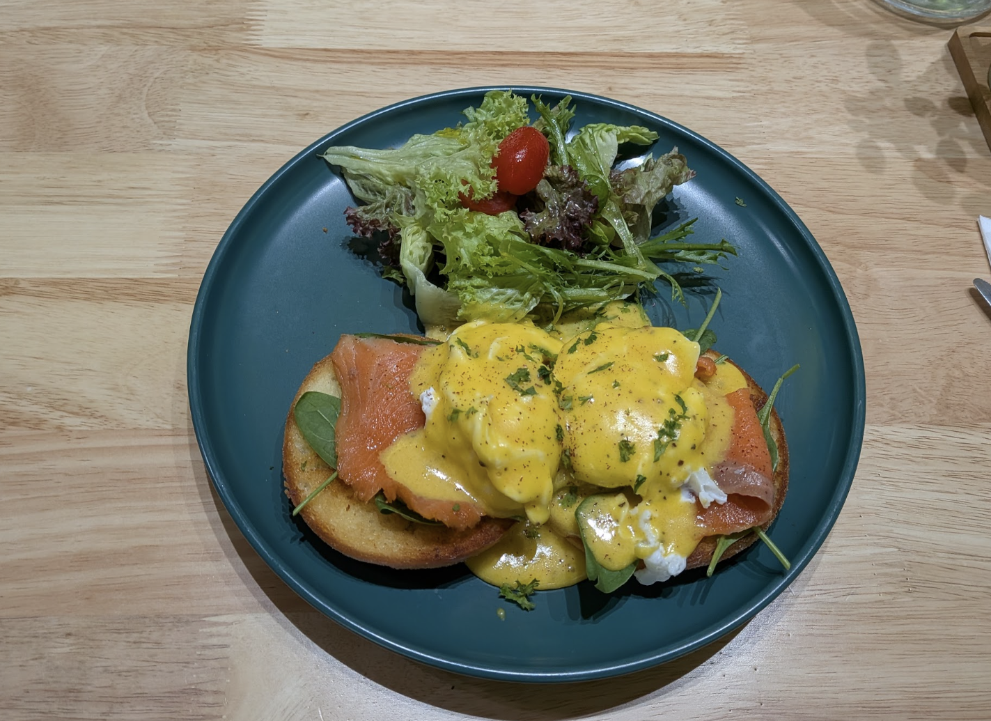 Origin Salmon Benedicts