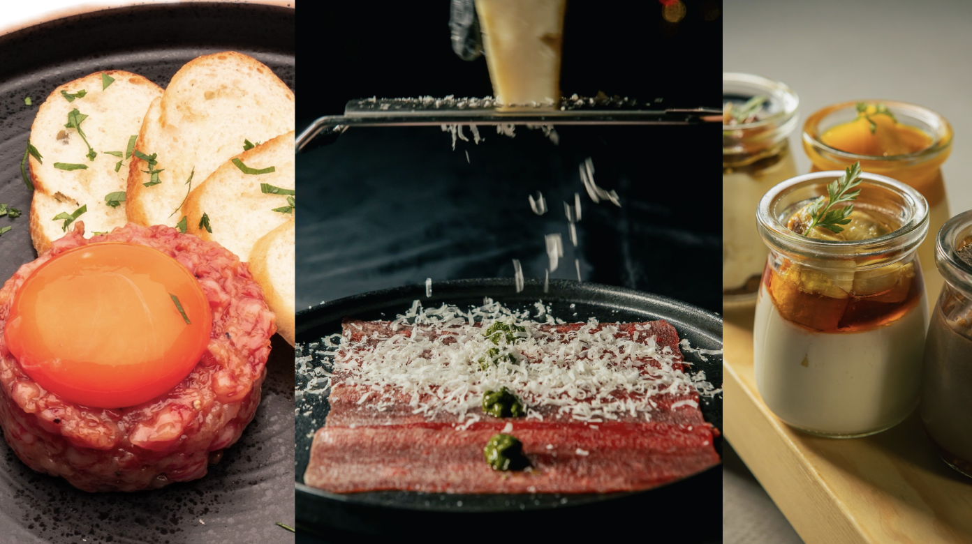 ガストロノミー焼肉コースの一皿