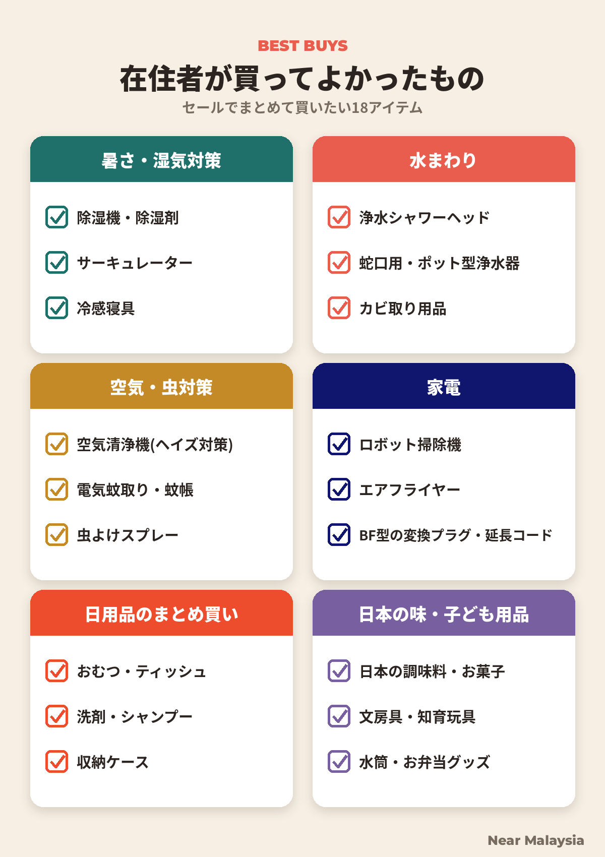 在住者が買ってよかったもの18選
